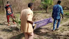 Oku awakọ ti wn ri ninu igbo