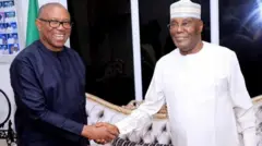 Peter Obi ati Atiku Abubakar