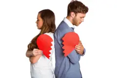 Patah hati, cinta