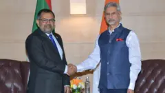 இந்தியா வந்த மாலத்தீவு அமைச்சர்