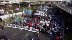 Протесты в Аргентине