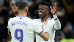 Benzema and Vinicius