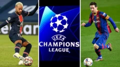 Neymar and Messi