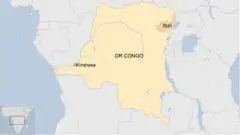 Ramani ya Jamuhuri ya Kidemokrasia ya Congo