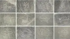 Linhas de Nazca: a fantástica descoberta de mais de 300 geoglifos em Nazca revelados com a ajuda da inteligência artificial 2 Coleção de geoglifos em Nazca.