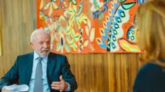 Lula em entrevista ao JN