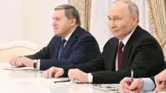 Vladimir Putin, predsednik Rusije, uoči razgovora sa američkom delegacijom u Moskvi