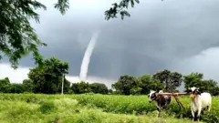 తెలంగాణలో వాటర్ స్పౌట్: