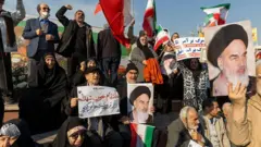 Проправительственный митинг в Тегеране, 12 января