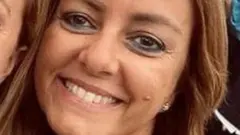 Giorgia Meloni (L) and Nicoletta Golisano