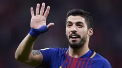 سجل سواريز 198 هدفا مع برشلونة خلال 6 مواسم