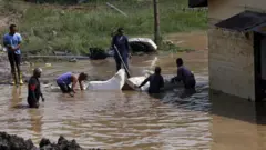 Awọn araalu lẹyin iṣẹlẹ omiyale Ethiopia