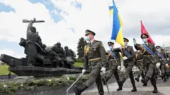 Празднование Дня Победы в Киеве