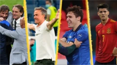 Roberto Mancini, Luwis Enriikee, Firederiko Kiisaa, Alvaro Morata
