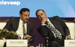 अरुण गोयल और मुख्य चुनाव आयुक्त राजीव कुमार