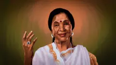 आशा भोंसले.