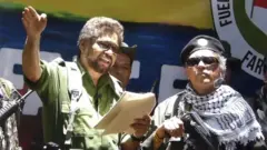 Iván Márquez y Jesús Santrich
