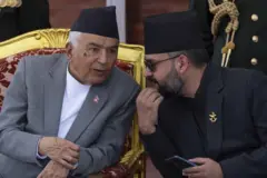 राष्ट्रपति रामचन्द्र पौडेल र प्रधानमन्त्री बालेन्द्र शाह