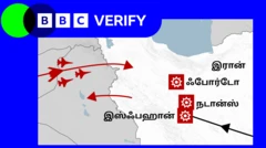 இரான், அமெரிக்கா தாக்குதல், அணுசக்தி தளங்கள் மீது தாக்குதல் 