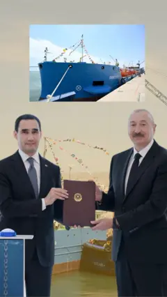 İlham Əliyev Sərdar Berdiməhəmmədova tanker hədiyyə edib. 