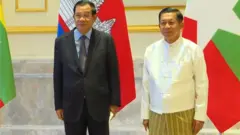 ဟွန်ဆန်နဲ့ ဗိုလ်ချုပ်မှူးကြီး မင်းအောင်လှိုင်