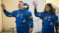 ਸੁਨੀਤਾ ਵਿਲੀਅਮਜ਼ ਅਤੇ ਬੈਰੀ ਬੁਚ ਵਿਲਮੋਰ