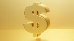 Ilustração do símbolo do dólar