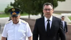 Қирғизистон Президенти Садир Жапаров ва Қамчибек Ташиев