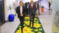 ብርጋዴር ጀነራል ኣብርሃ ካሳ [የማን] ምስ ኢንጂነር ወርቁ ጋቸና 