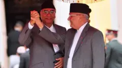 देउवा र ओली 