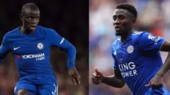 Ngolo Kante na Wilfred Ndidi