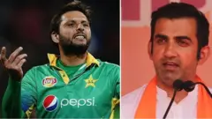 ఆఫ్రిది, గౌతం గంభీర్