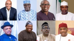 Aworan awọn oludije tikẹẹti PDP