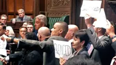protests in commons
