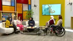 صورة من حلقة دنيانا عن الإعاقة والأمومة