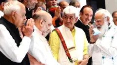 मोदी के साथ हुई बैठक की तस्वीर