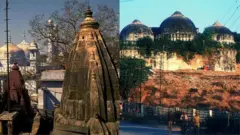 కాశీలో మసీదు, మందిరం, అయోధ్యలో బాబ్రీ మసీదు