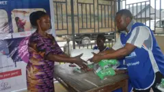 Bed net distribution