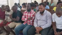 Eric kabendera na wenzake mahakamani
