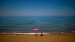 отдыхающий на корфу
