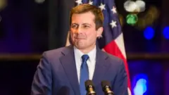 Pete Buttigieg announces he is withdrawing from the Democratic Party White House nomination race, 2 March 2020