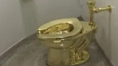 مرحاض من الذهب