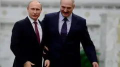Путин и Лукашенко