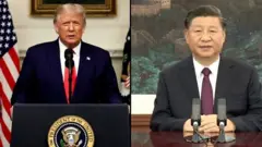 特朗普和習近平