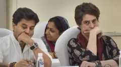 ज्योतिरादित्य आणि प्रियंका