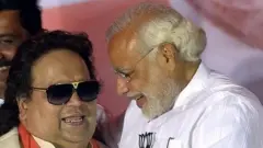 નરેન્દ્ર મોદી સાથે બપ્પી લાહિરી