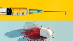Vacuna y antibiótico