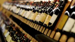 Garrafas de vinho