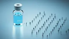 排隊打疫苗