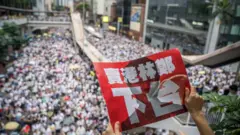 Protestas de Hong Kong.